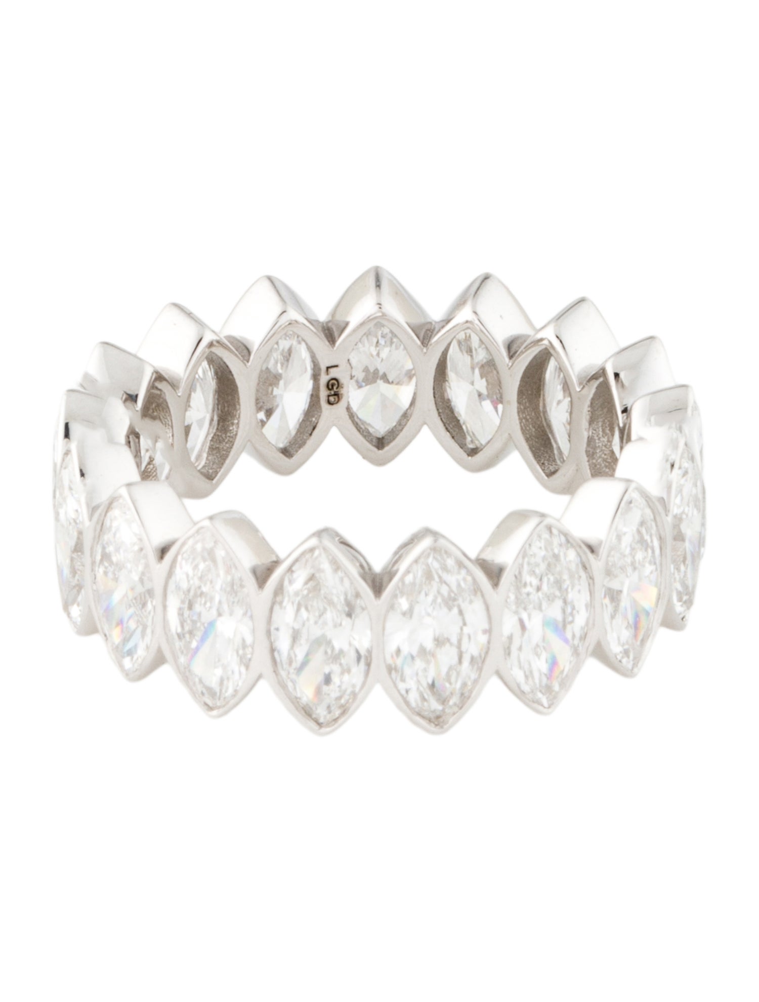 Ring 14K 5.60ctw Lab-Grown Diamond Eternity Band