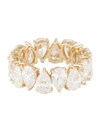 Ring 14K 7.30ctw Lab-Grown Diamond Eternity Band