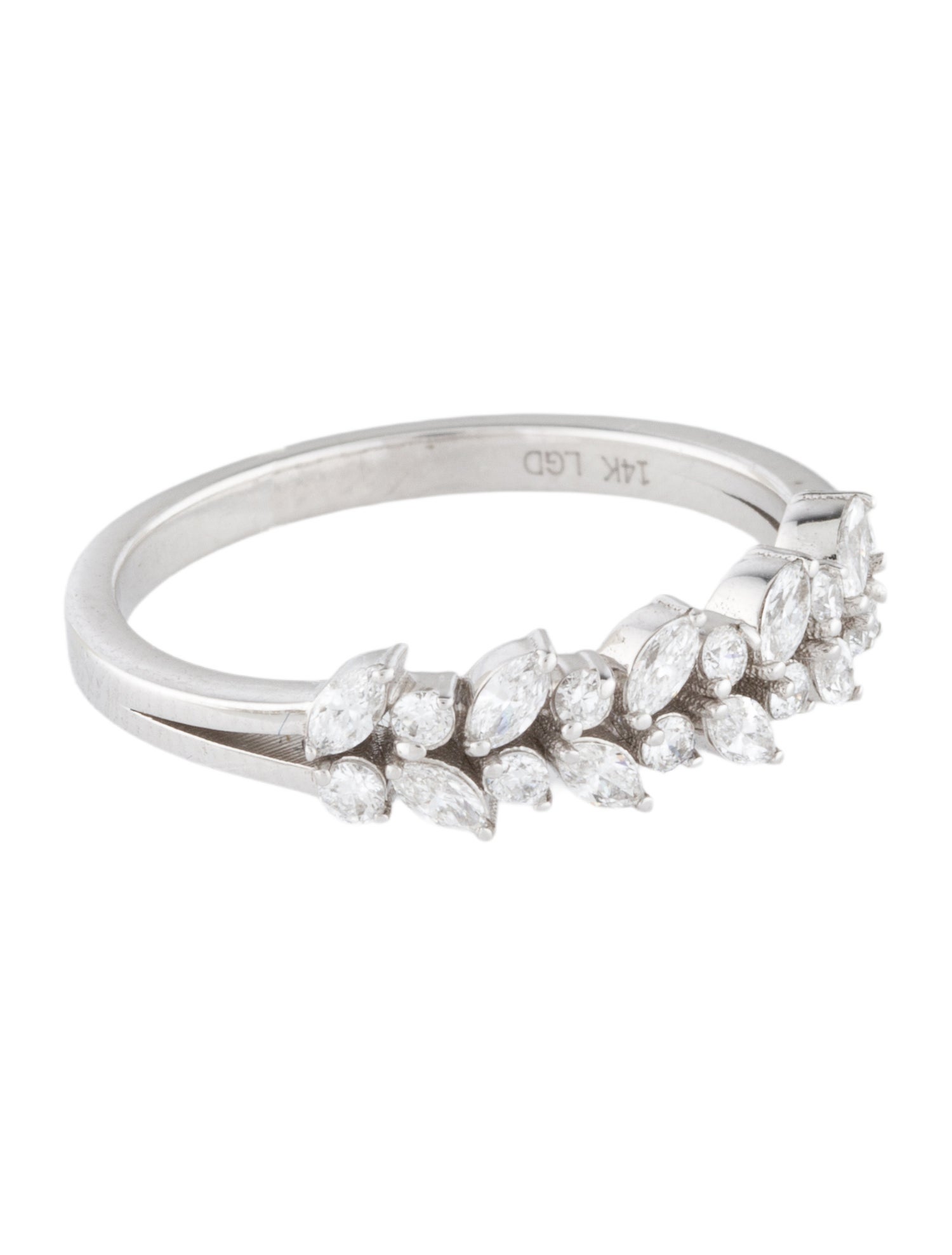 Ring 14K Lab-Grown Diamond Band
