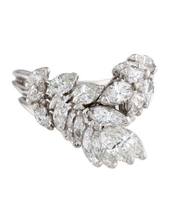 Ring Platinum 2.65ctw Diamond Cocktail Ring