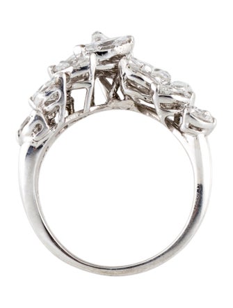 Ring Platinum 2.65ctw Diamond Cocktail Ring