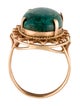 Ring 14K Azurmalachite Cocktail Ring