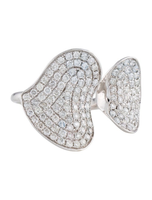 Ring 14K 1.23ctw Diamond Open Cocktail Ring