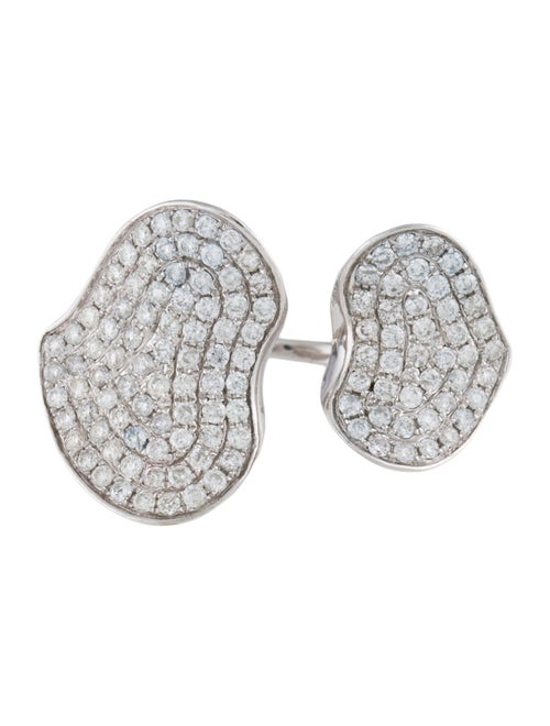 Ring 14K 1.23ctw Diamond Open Cocktail Ring