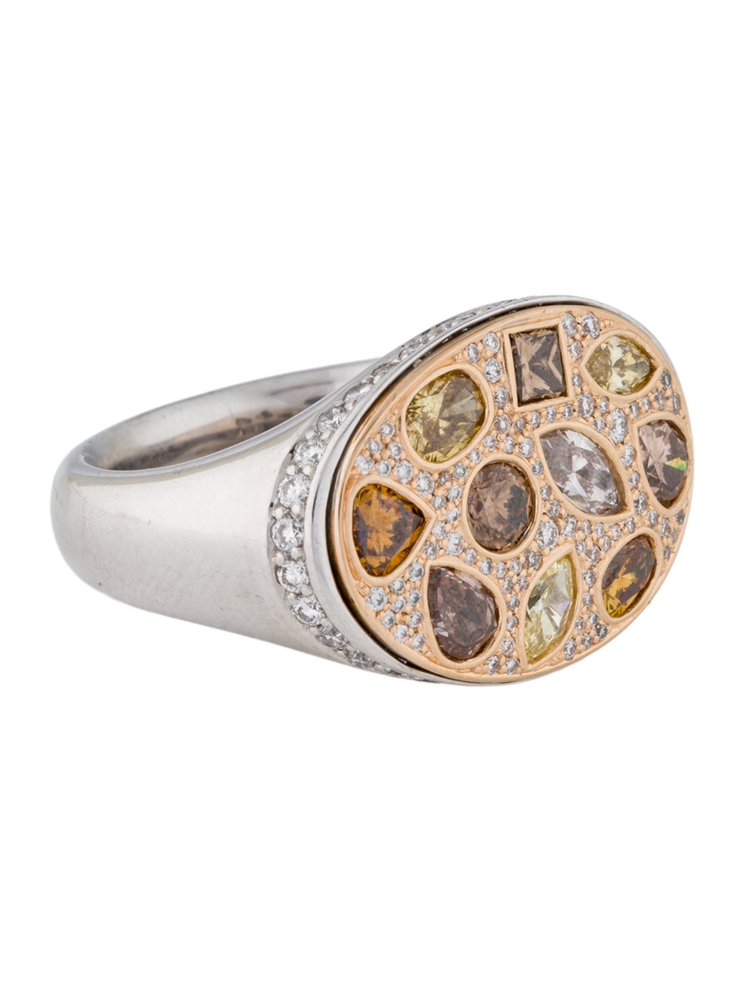 Ring Hans D. Krieger 18K 2.27ctw Diamond Cocktail