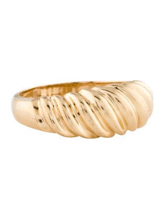 Ring 14K Domed Band Ring