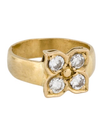 Ring 18K Diamond Cocktail Ring