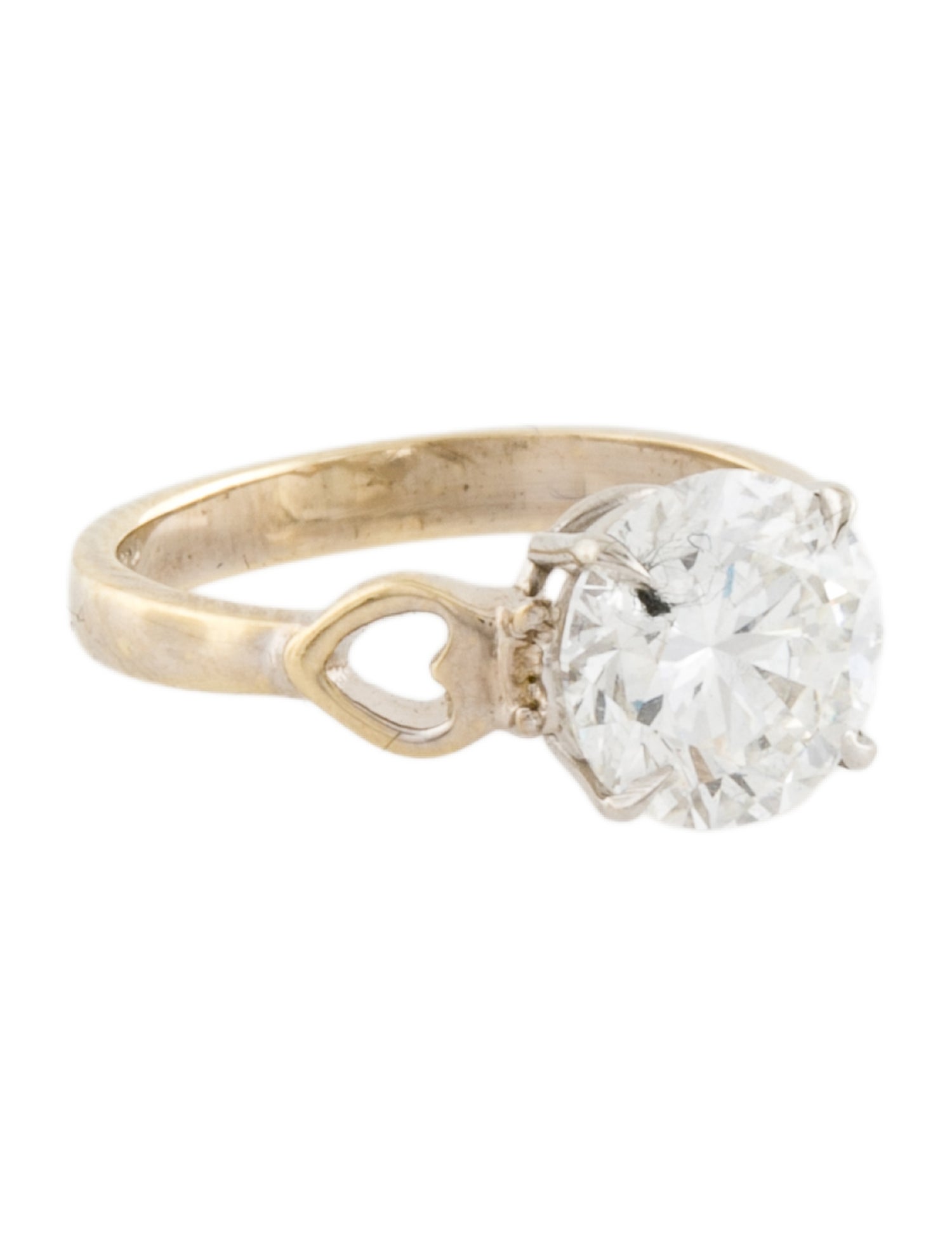 Ring 14K 2.00ct Lab-Grown Diamond Engagement Ring