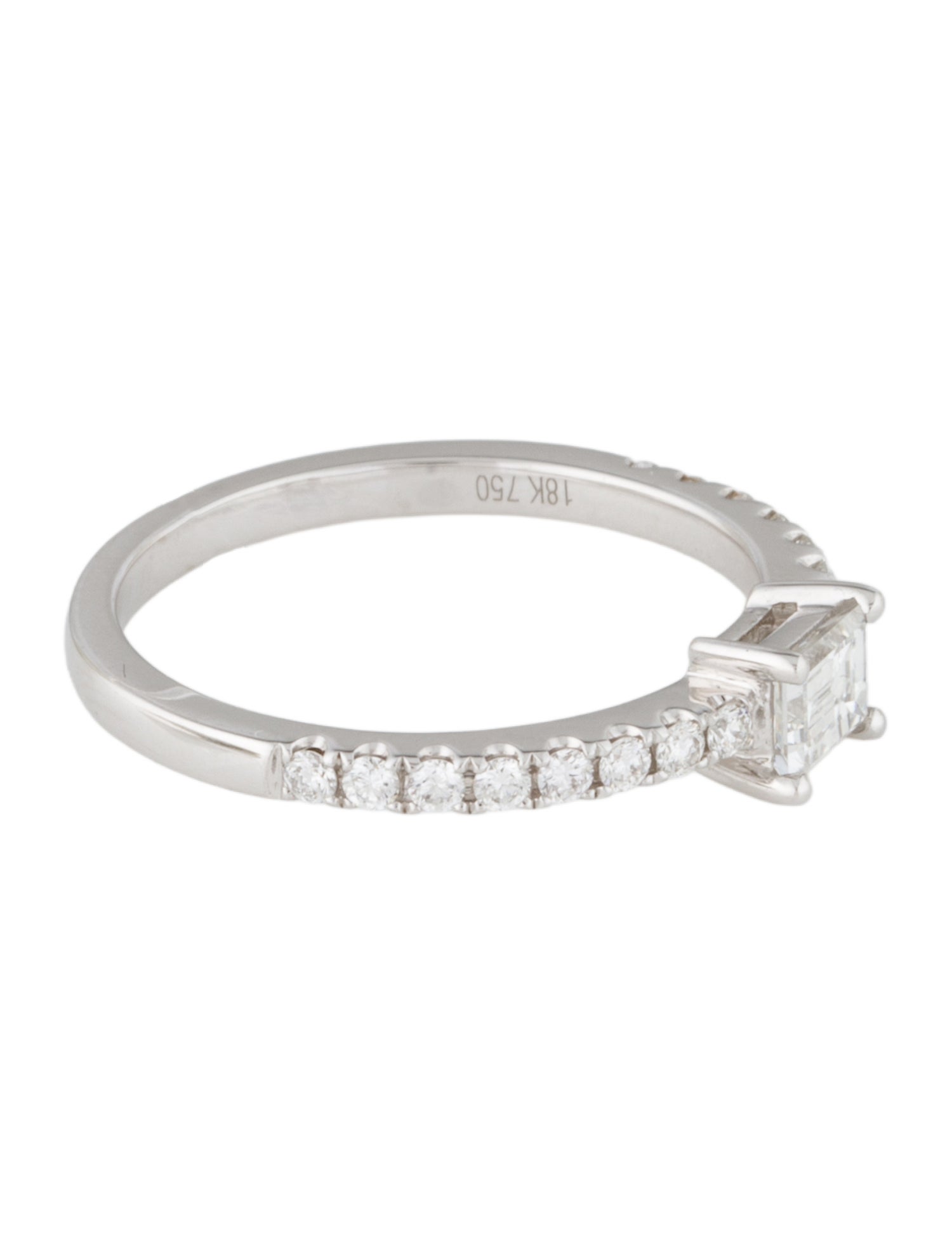 Ring 18K Diamond Engagement Ring