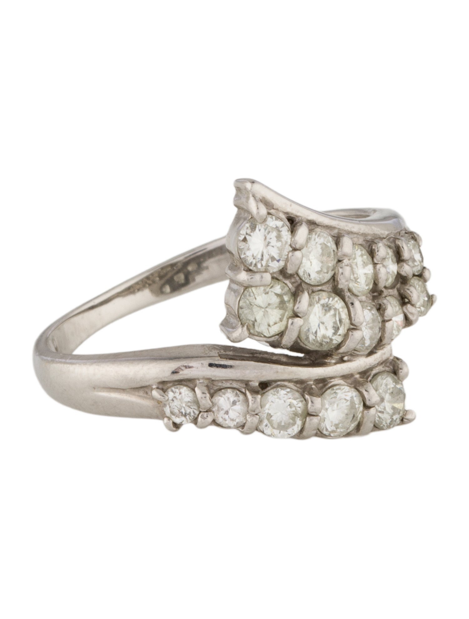 Ring Platinum Diamond Cocktail Ring