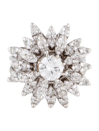 Ring 14K 1.43ctw Diamond Cocktail Ring