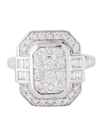 Ring 14K 1.00ctw Diamond Cocktail Ring