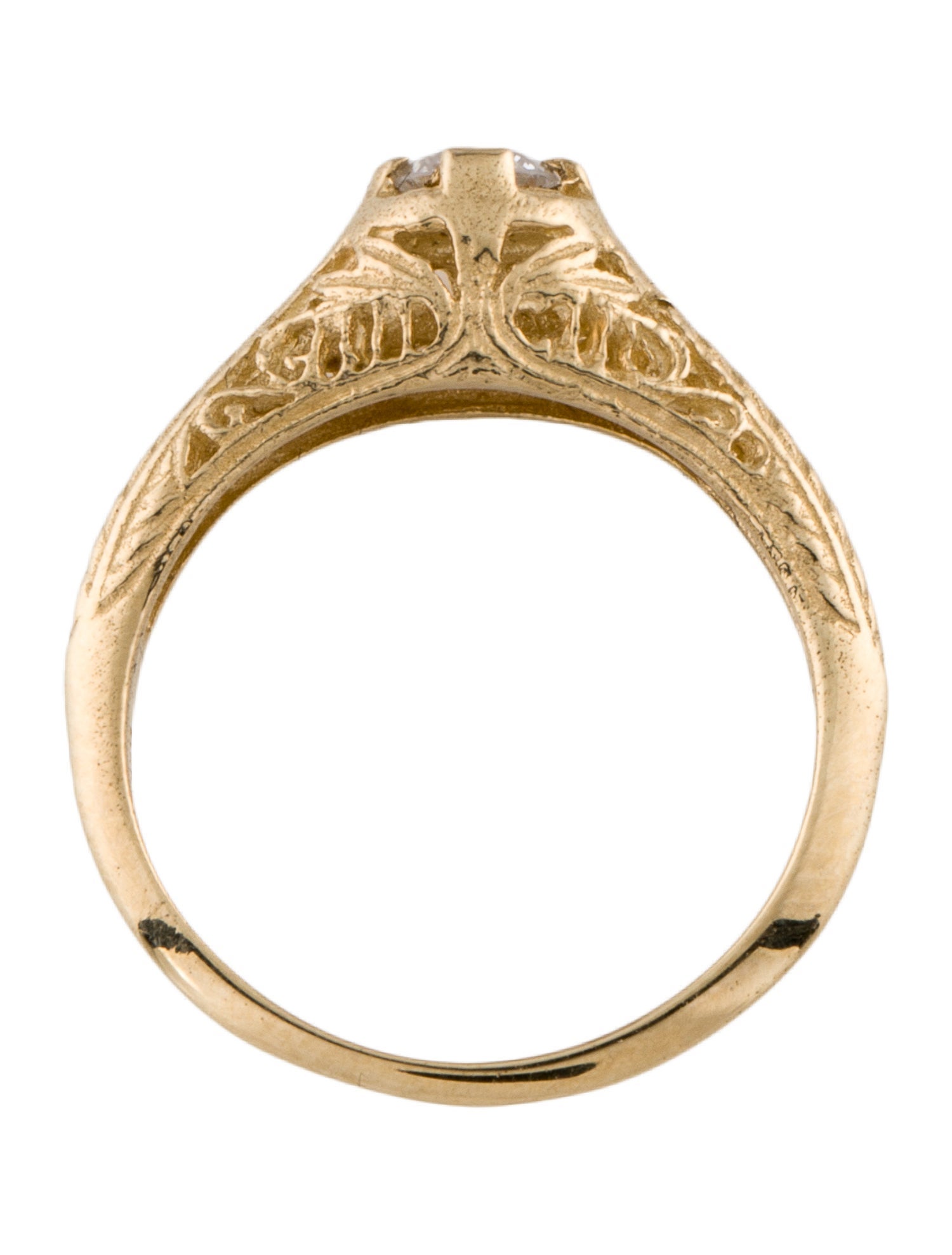 Ring 14K Diamond Cocktail Ring