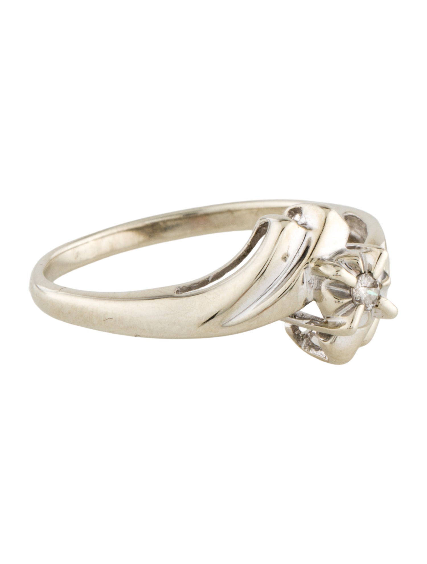 Ring 10k Diamond Cocktail Ring