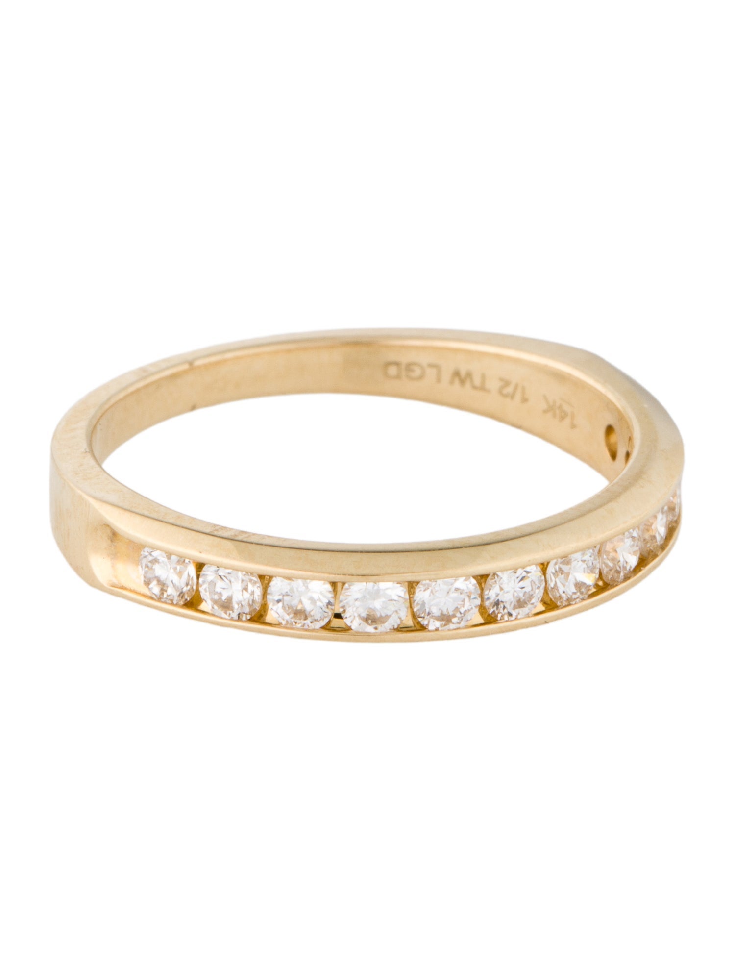 Ring 14K Lab-Grown Diamond Band