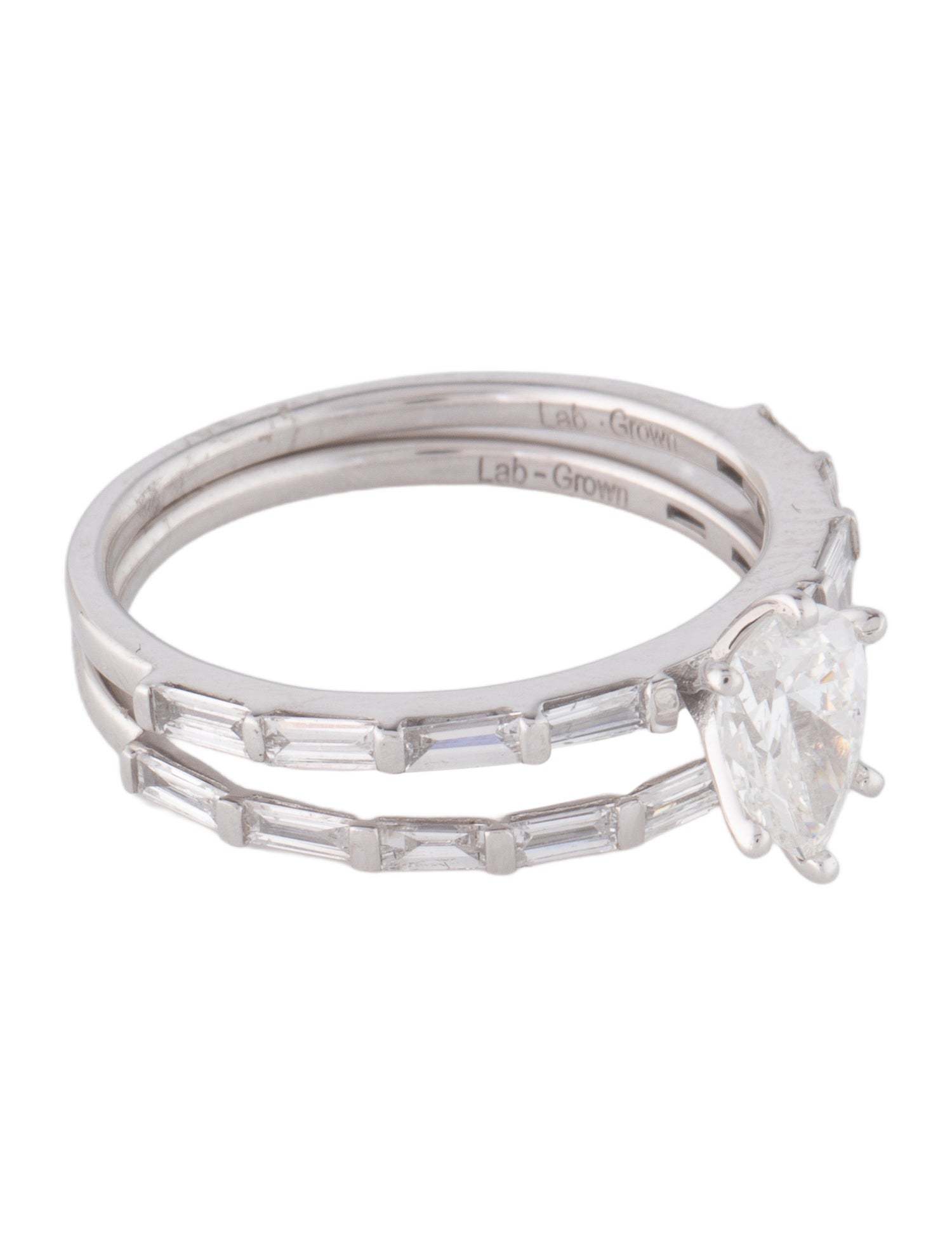 Ring 14K 1.33ctw Lab-Grown Diamond Wedding Set