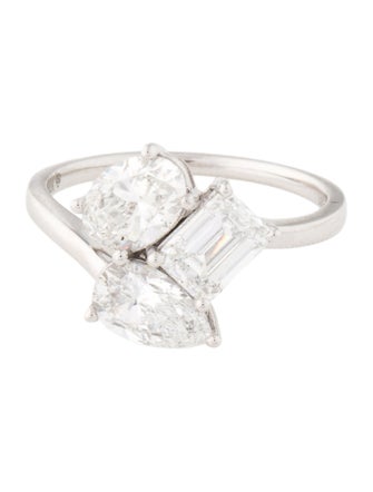 Ring 14K 2.50ctw Lab-Grown Diamond Cocktail Ring