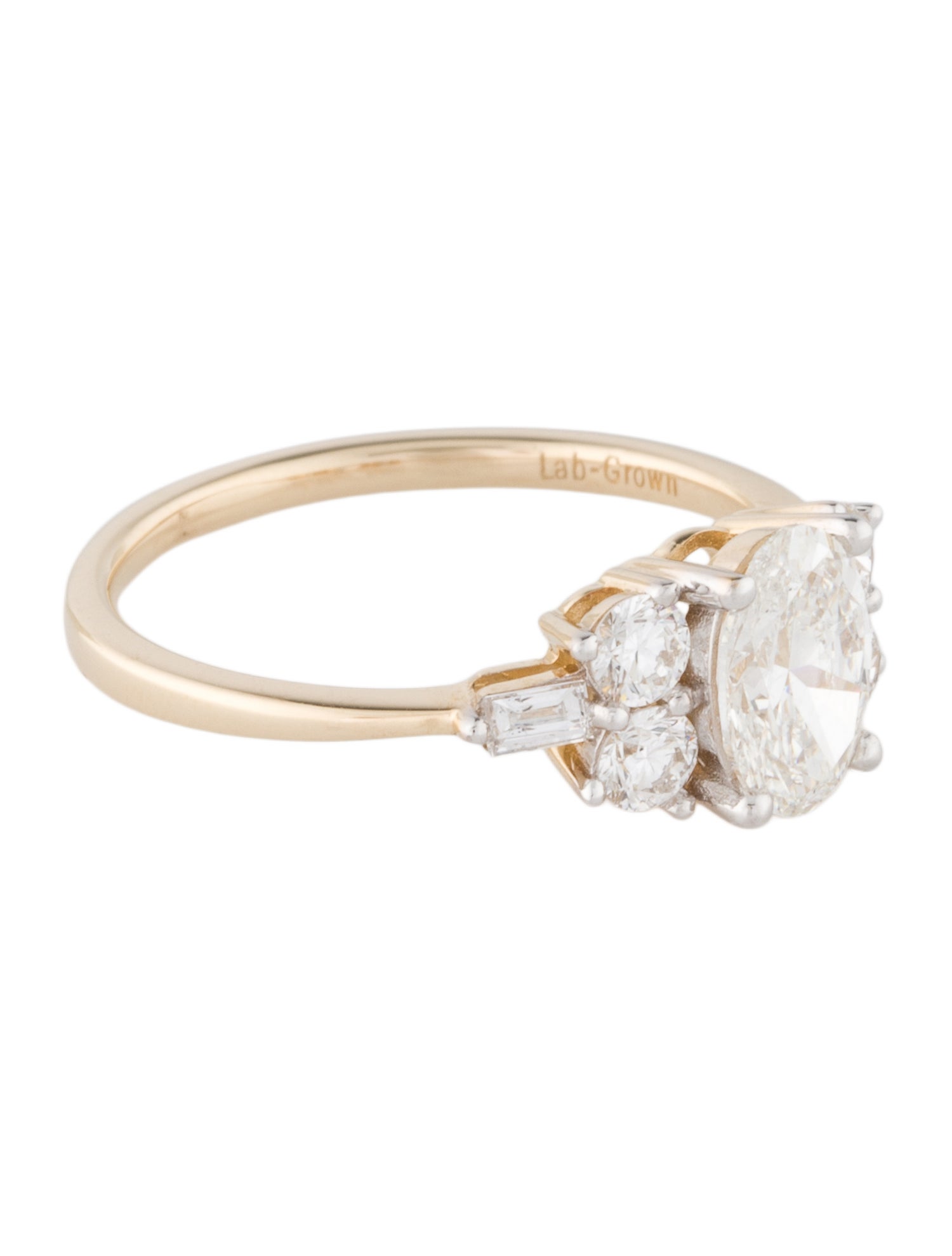 Ring 14K 1.51ctw Lab-Grown DIamond Cocktail Ring