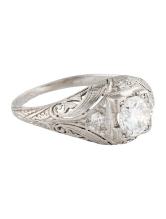 Ring Platinum Diamond Cocktail Ring