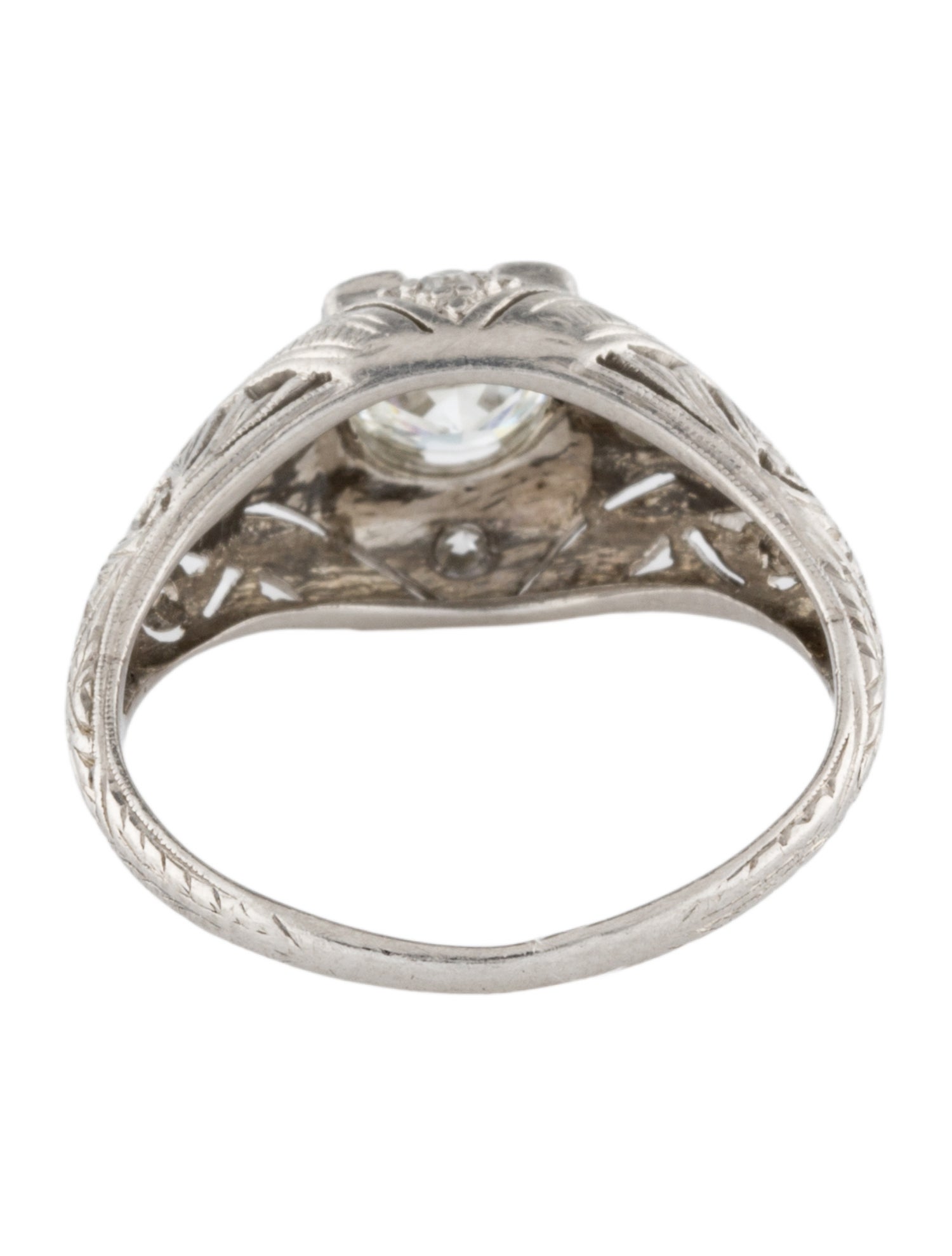 Ring Platinum Diamond Cocktail Ring