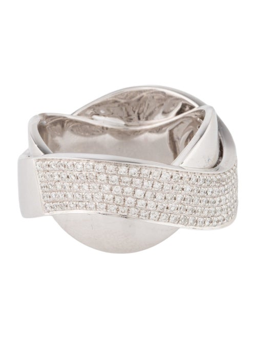 Ring 14K Diamond Twist Band
