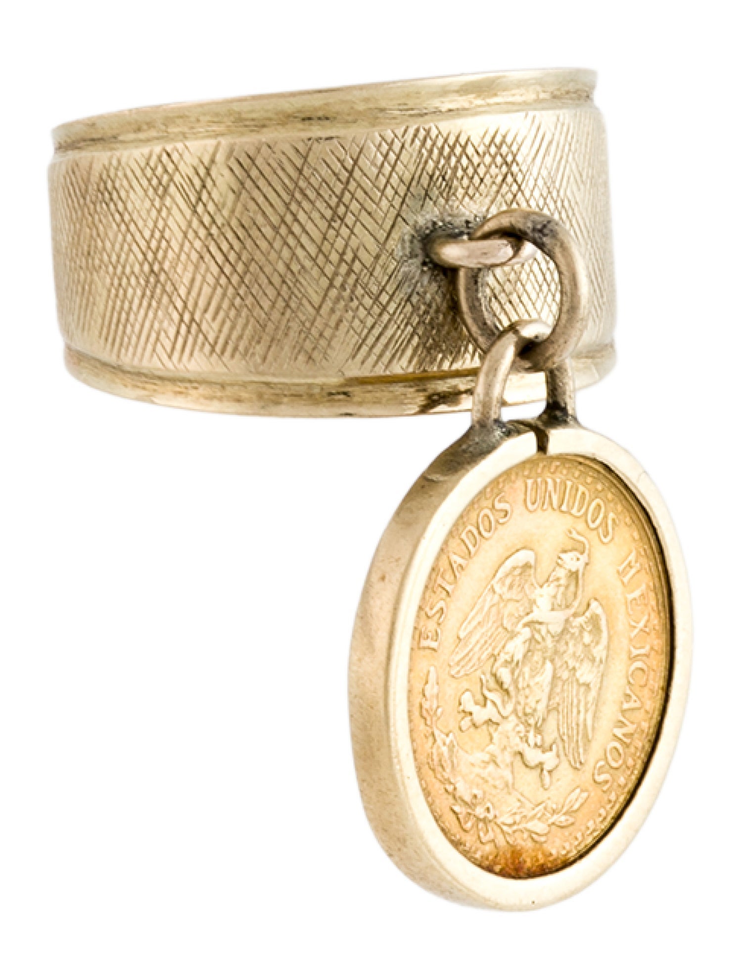 Ring 14K Coin Cocktail