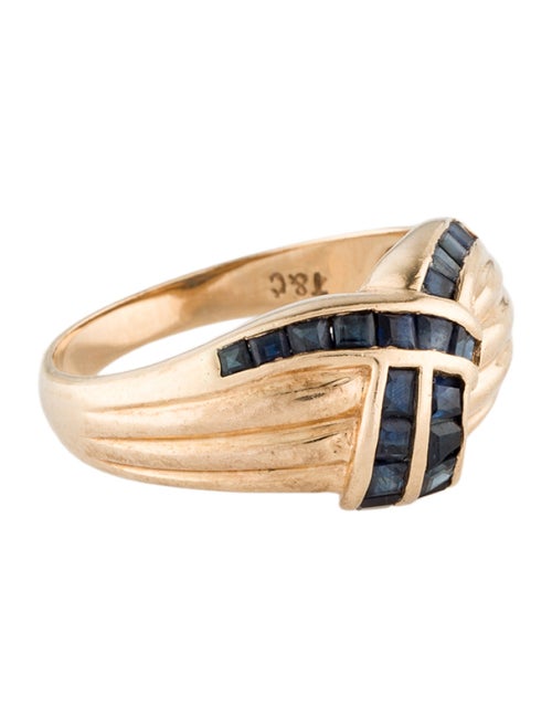 Ring 14K Sapphire Cocktail Ring