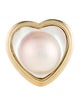 Ring 14K Pearl Heart Cocktail Ring