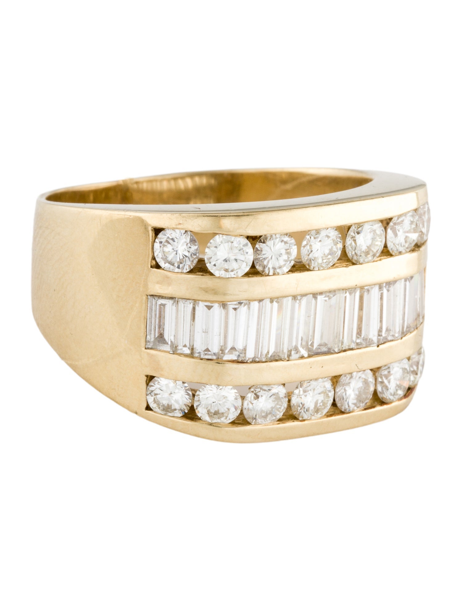 Ring 14K 2.73ctw Diamond Band