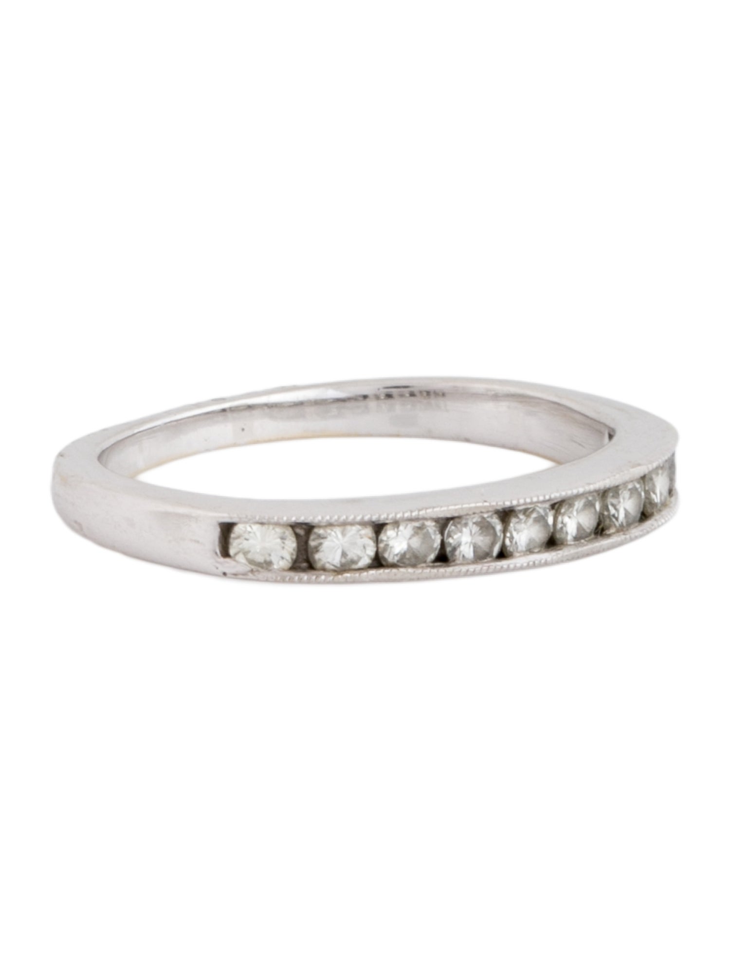 Ring 14K Diamond Channel Band