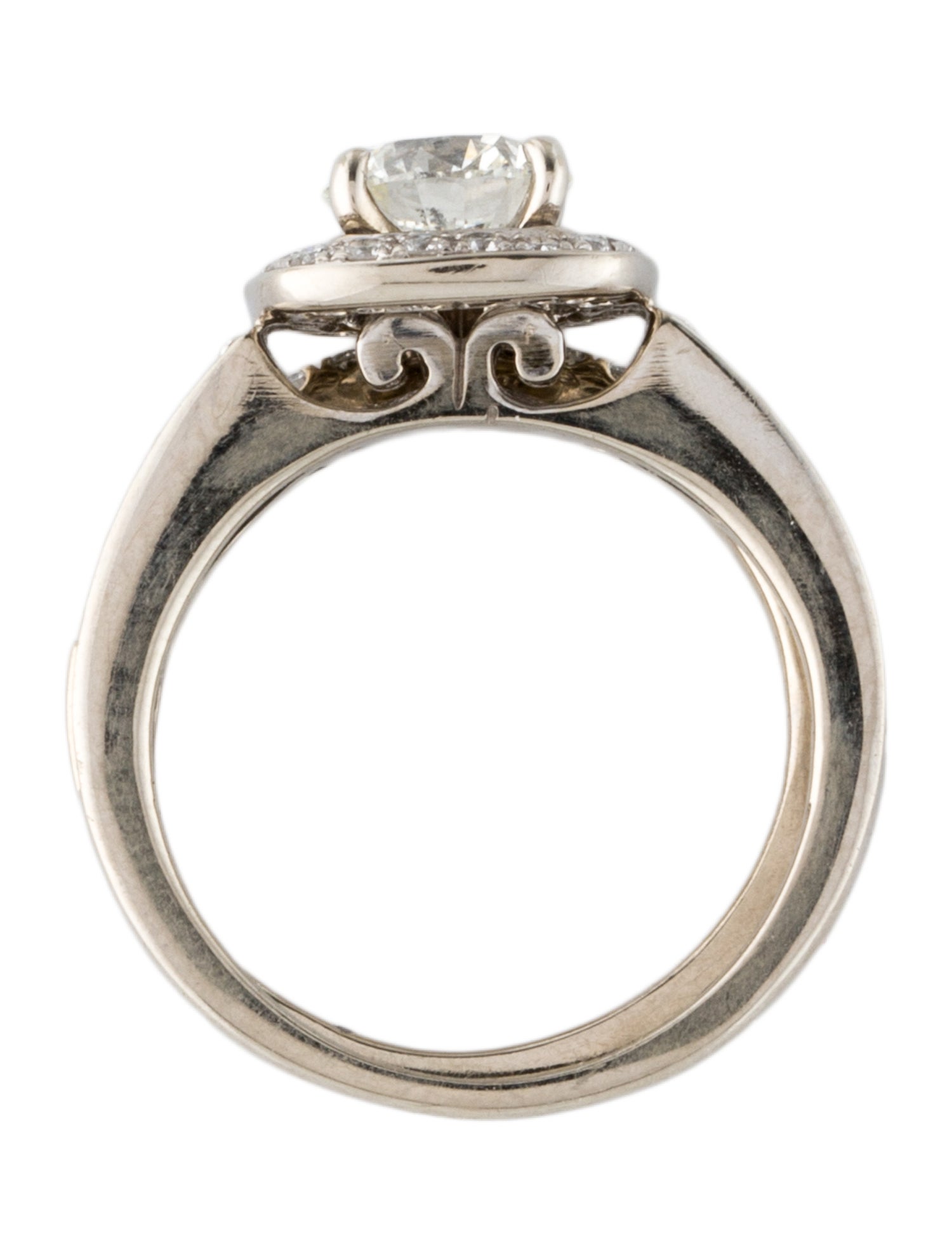 Ring 14K 1.66ctw Diamond Wedding Ring Set