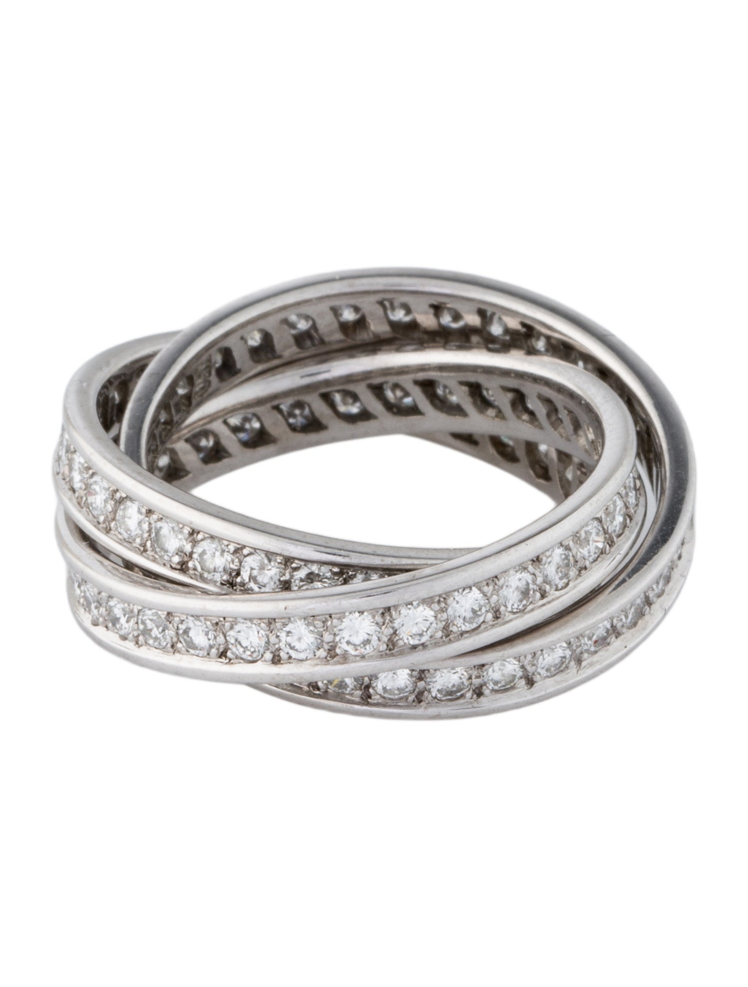 Ring 18K 1.44ctw Diamond Rolling
