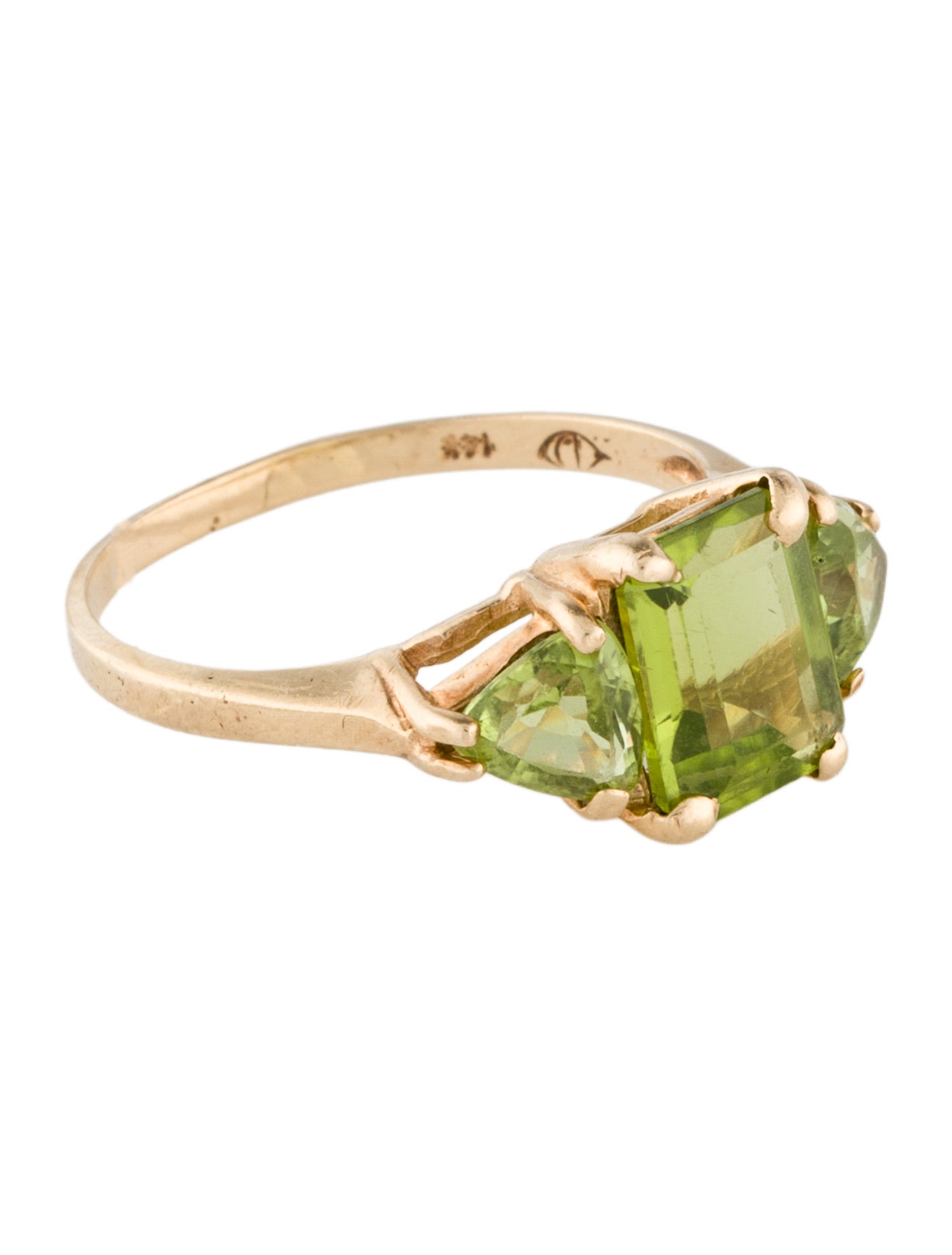 Ring 14K 2.69ctw Peridot Cocktail