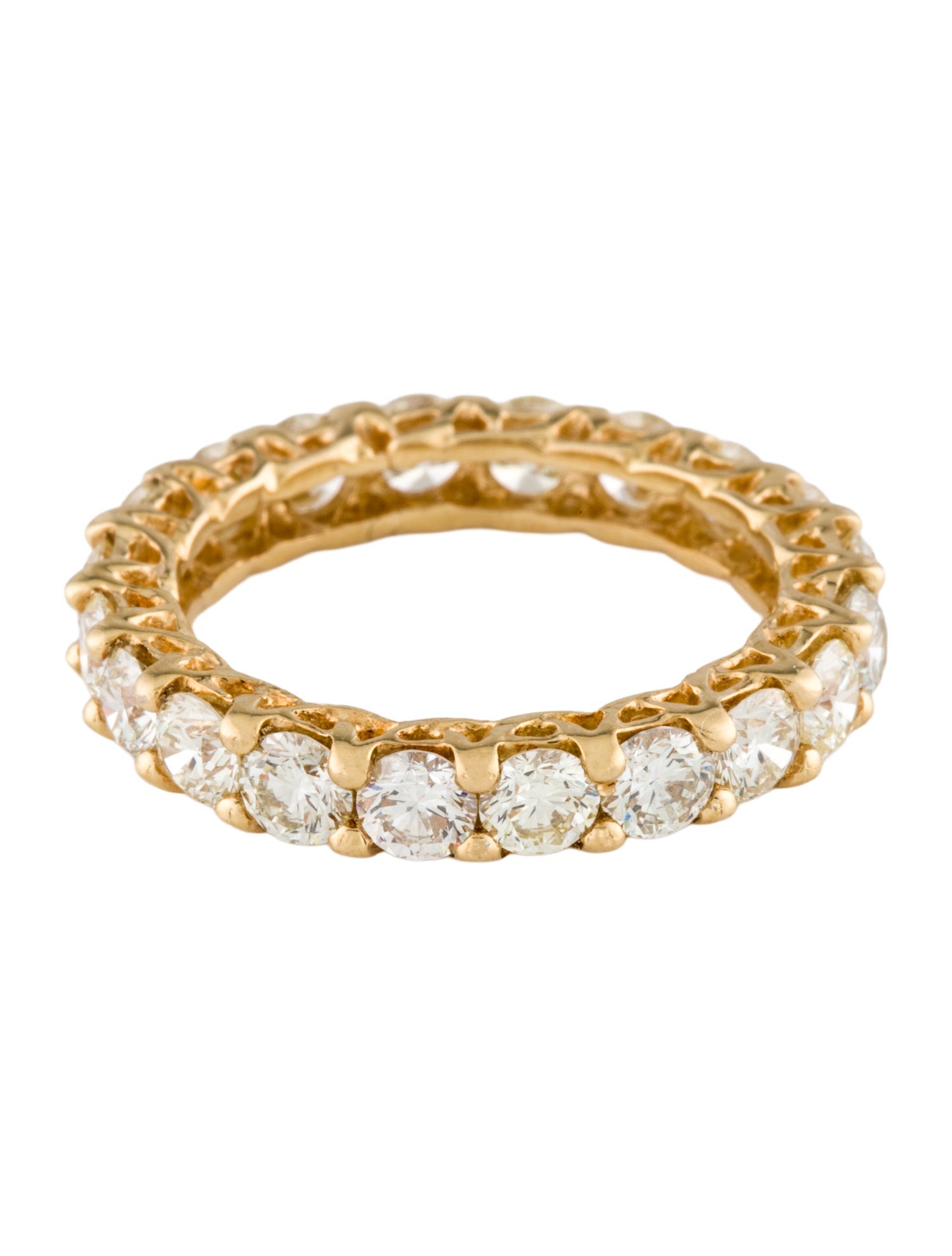 Ring 18K 2.40ctw Diamond Eternity Band