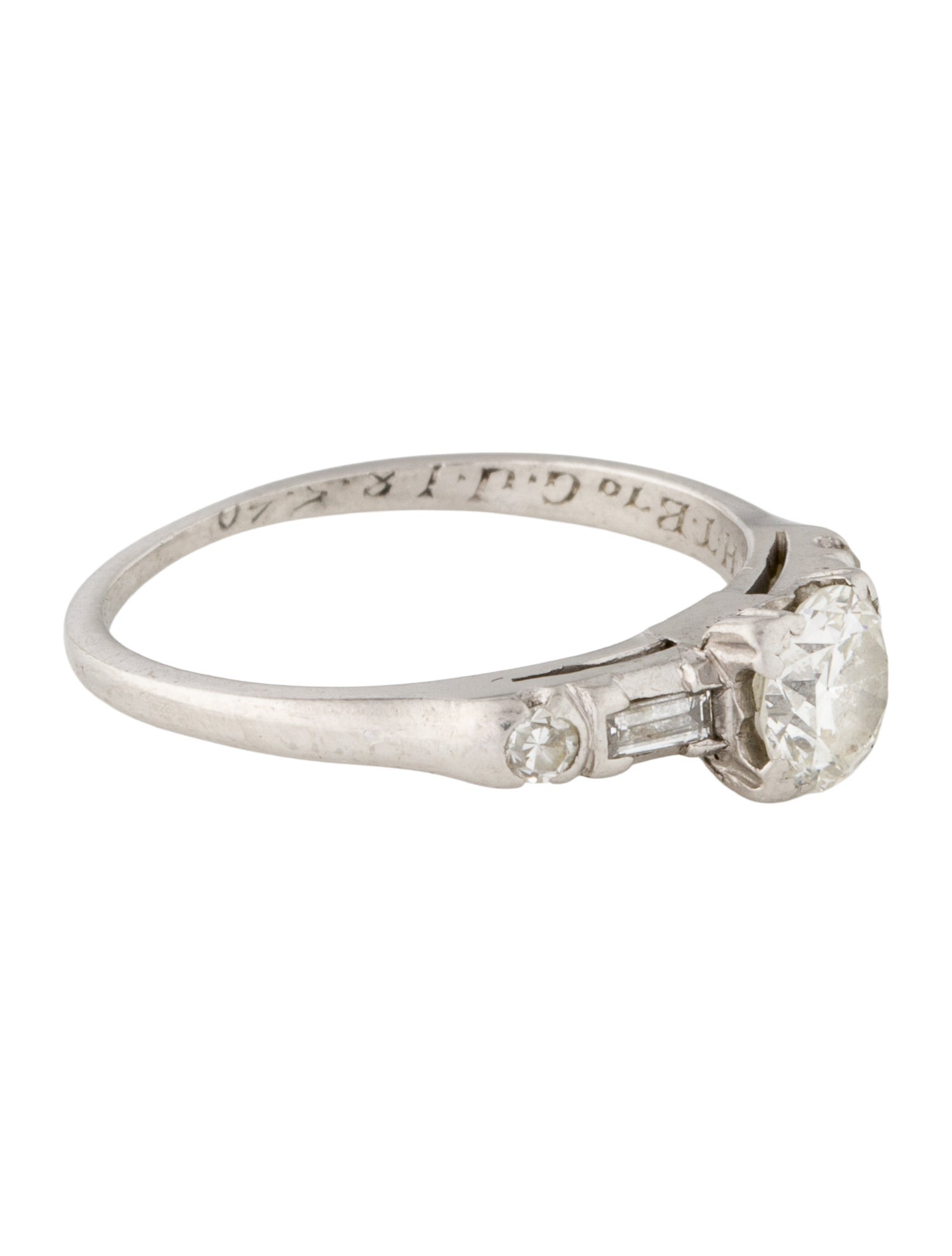 Ring Platinum Engagement