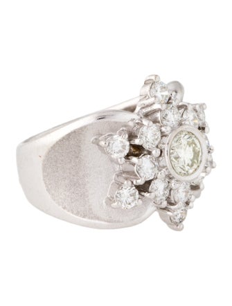 Ring 10K Diamond Cocktail Ring