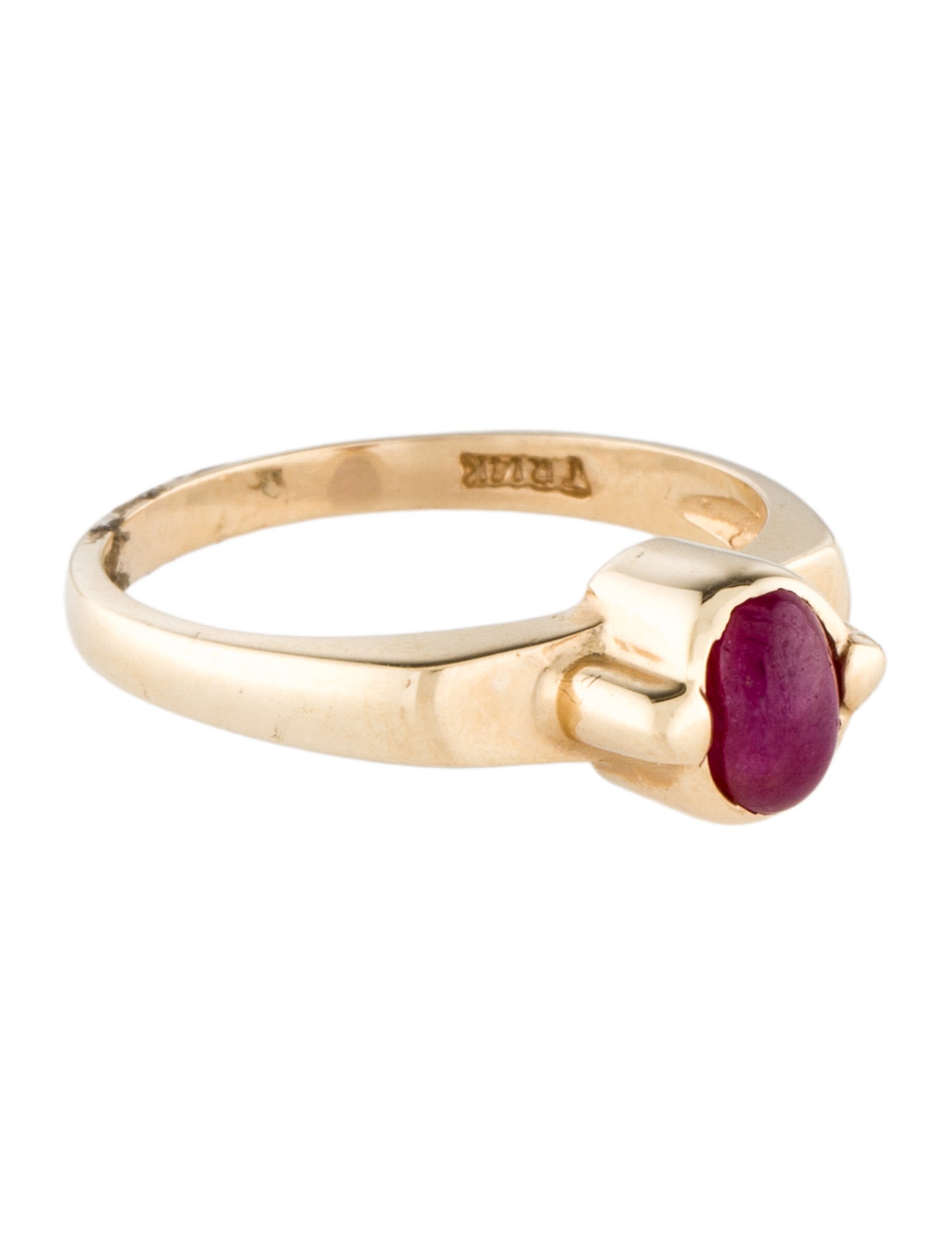 Ring 14K Ruby Cocktail