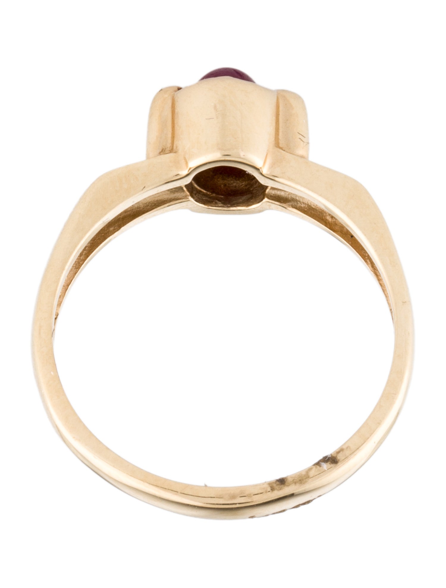 Ring 14K Ruby Cocktail Ring