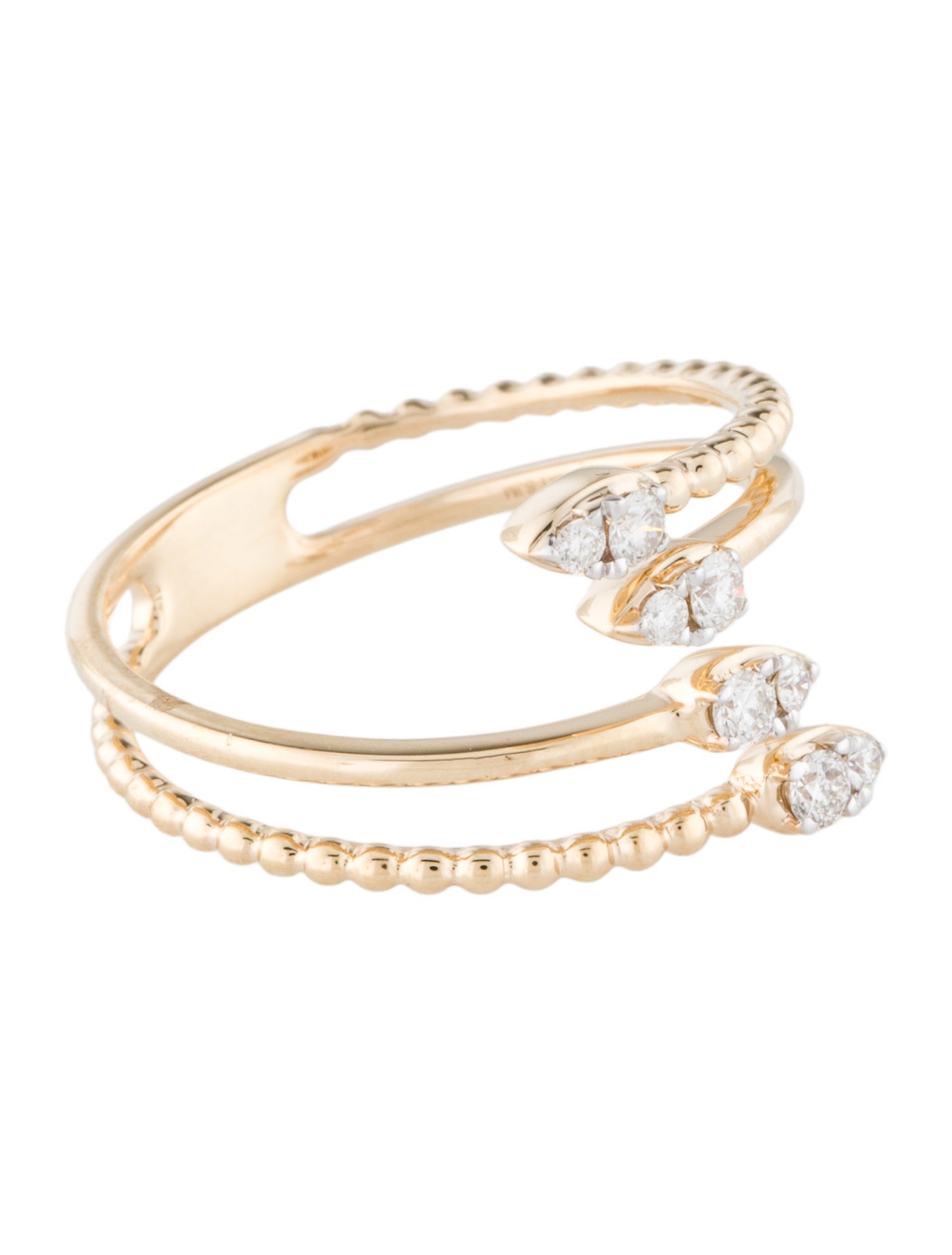 Ring 14K Diamond Cocktail Ring