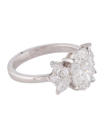 Ring 14K 2.62ctw Lab-Grown Diamond Engagement Ring