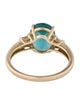 Ring 14K Apatite Cocktail Ring
