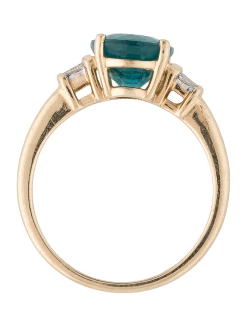 Ring 14K Apatite Cocktail Ring