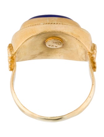Ring 22K Lapis Lazuli Cocktail Ring
