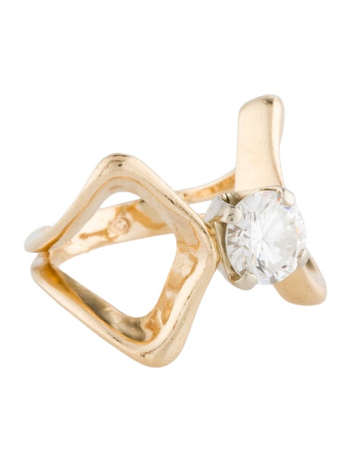 Ring 14K 1.09ct Diamond Engagement Ring