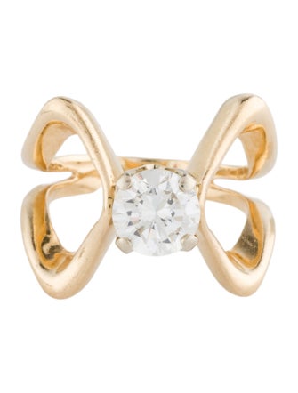 Ring 14K 1.09ct Diamond Engagement Ring