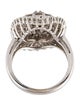 Ring 14K 2.94ctw Diamond Cluster Cocktail Ring