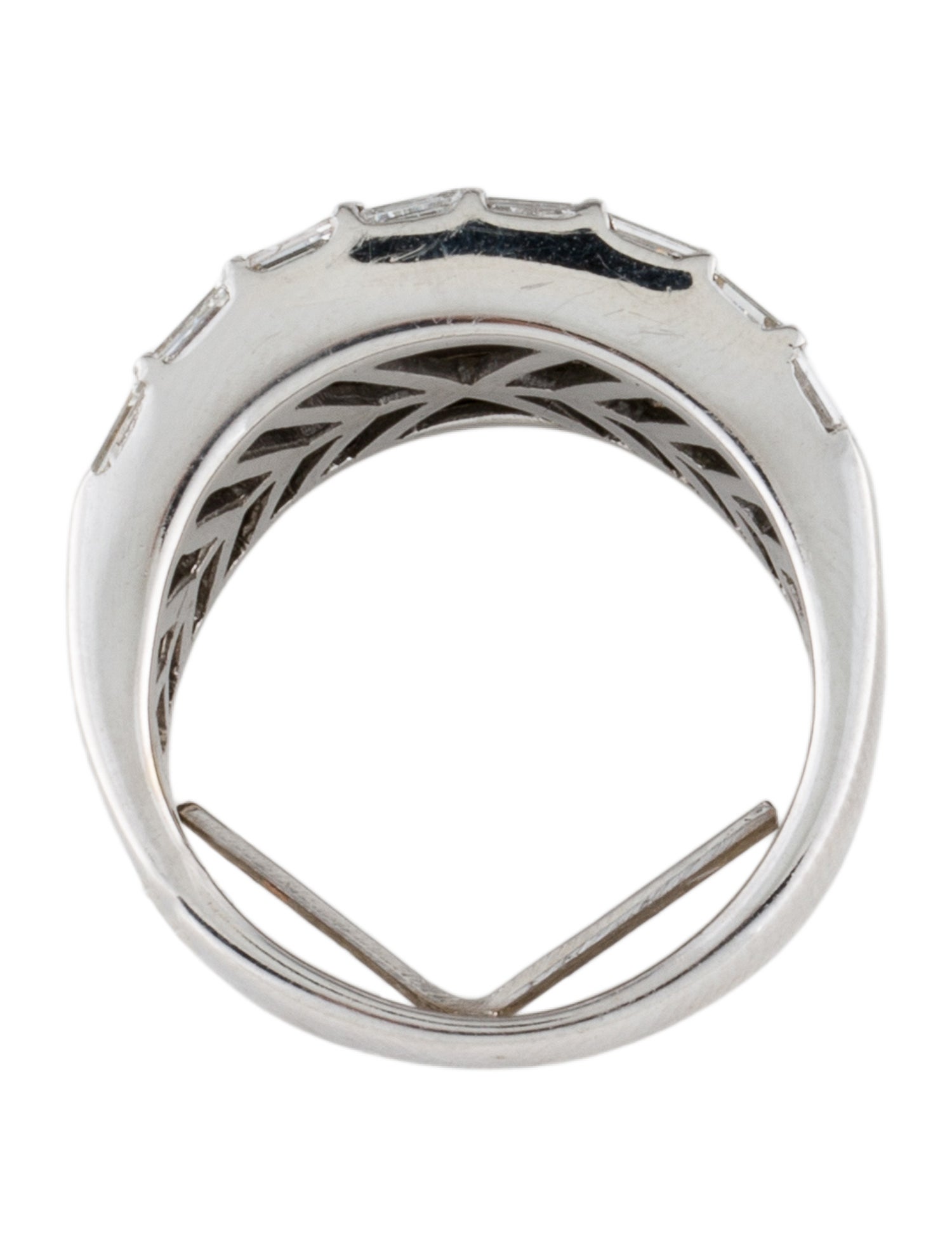 Ring 14K 2.02ctw Diamond Tapered Ring