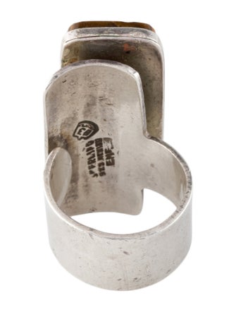 Ring Tiger's Eye Quartz CoCktail Ring