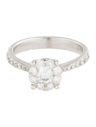 Ring 18K Diamond Cocktail Ring