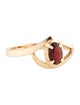 Ring 14K Garnet Cocktail Ring